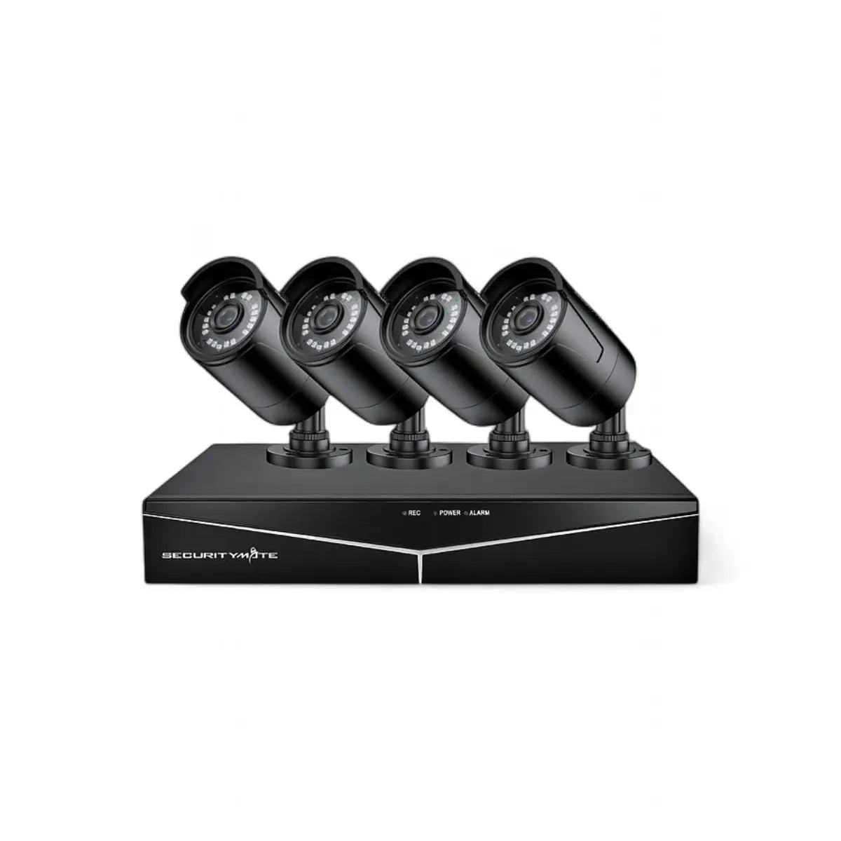 Gentech 8-Channel Hd Dvr Surveillance System Kit With 4 Cameras