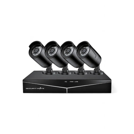Gentech 8-Channel Hd Dvr Surveillance System Kit With 4 Cameras