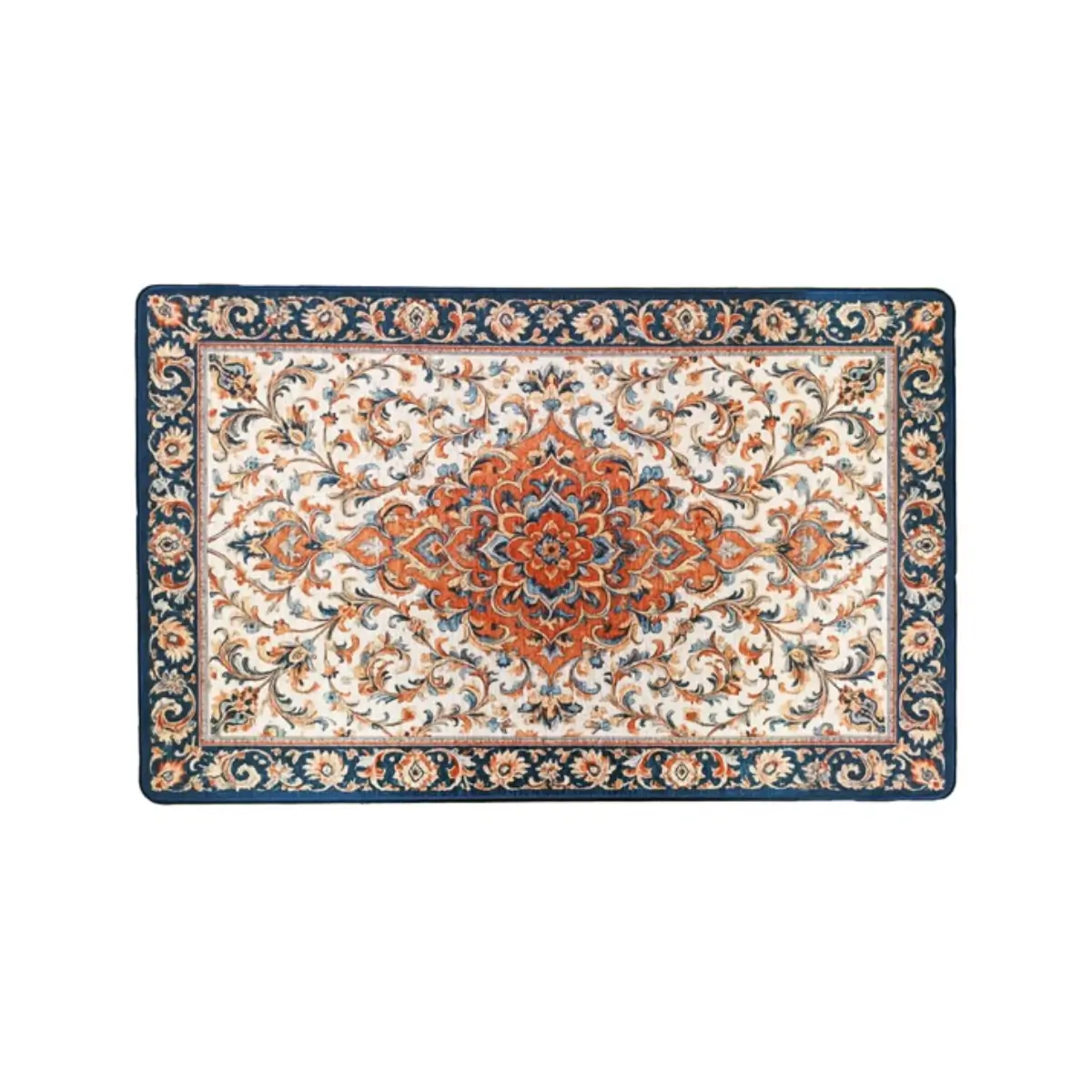 Ethnic pattern floor mat