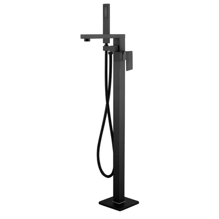 Black square freestanding mixer