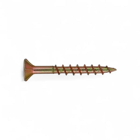 Yellow Passivated Chipboard Screw (100-Pack)