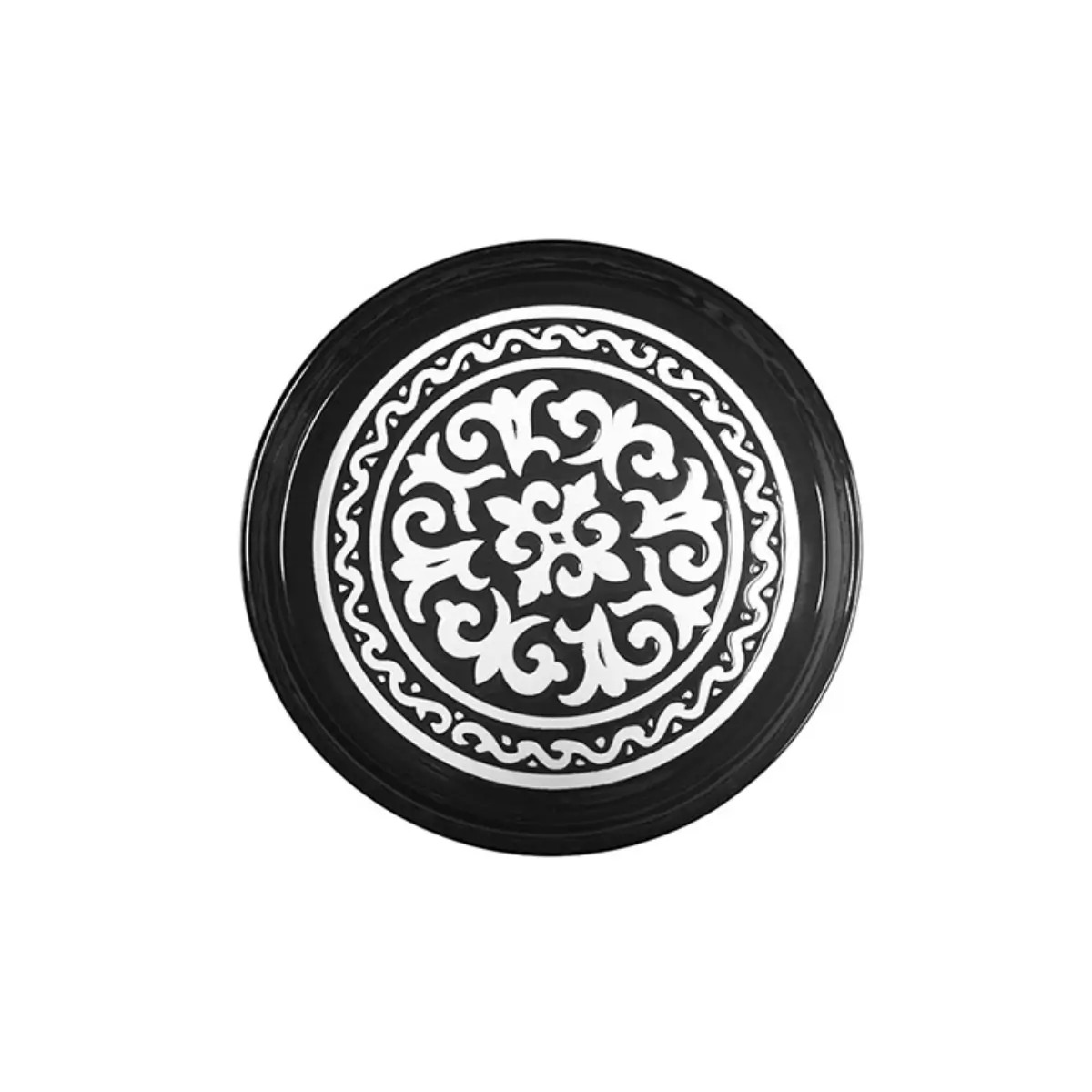 Stackable flat cake plate
