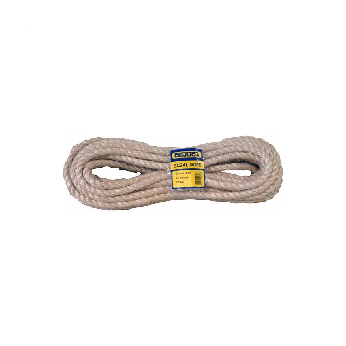 12mm sisal rope hank 15m