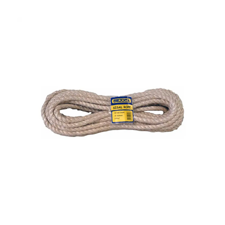 12mm sisal rope hank 15m