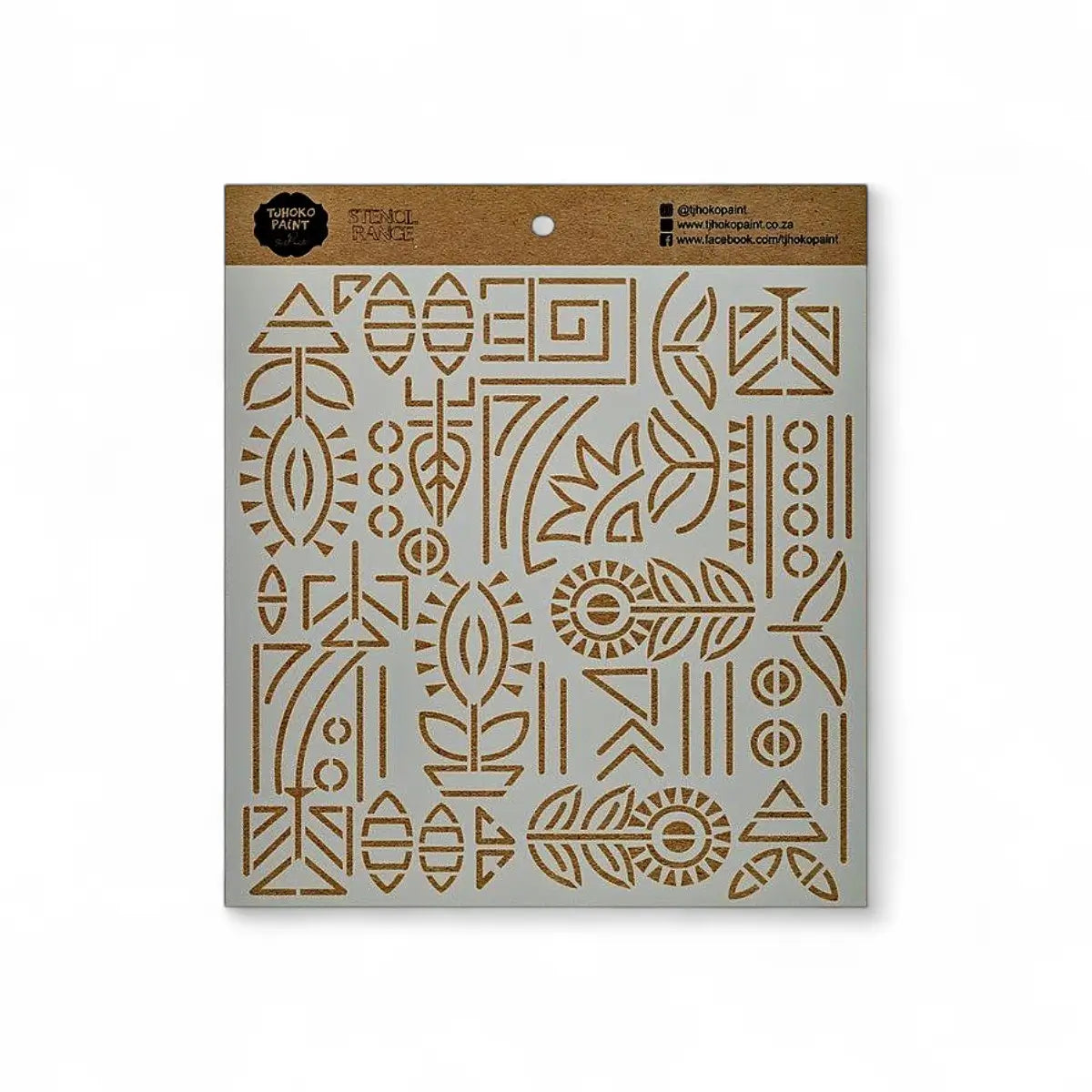 Tjhoko Paint 2024-30-8 Tribal Harmony Paint Stencils