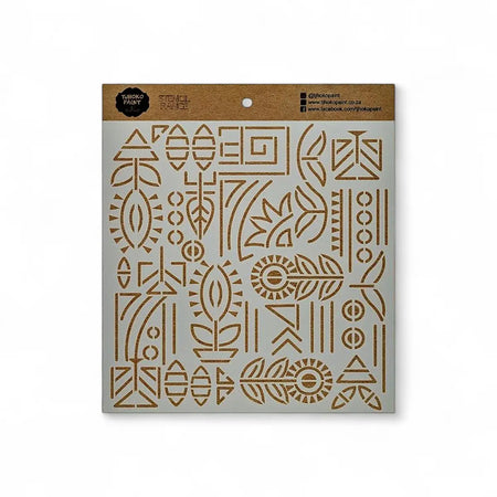 Tjhoko Paint 2024-30-8 Tribal Harmony Paint Stencils