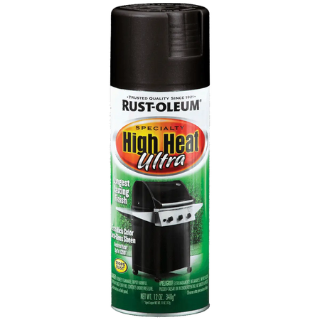 High heat spray paint can