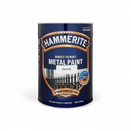 Hammerite Dtr Sb Smooth White 5L Paint