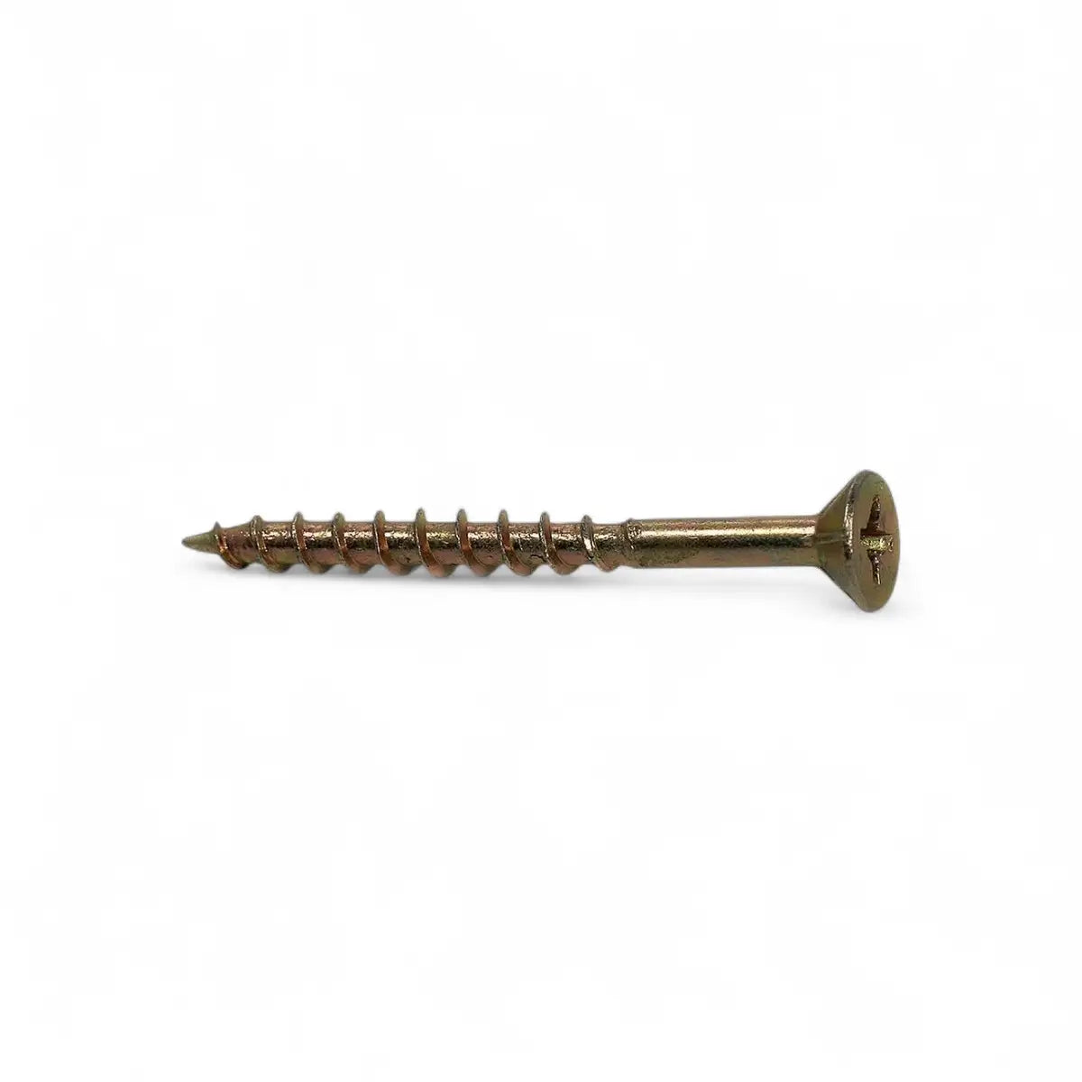 Yellow Passivated Chipboard Screw (100-Pack)