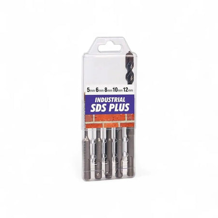 Industrial Sds Plus Drill Bit Set 5-12 X 160mm (5-Piece)