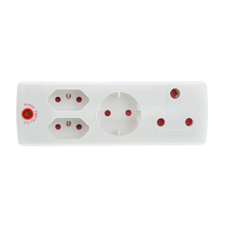 Multi socket surge adapter