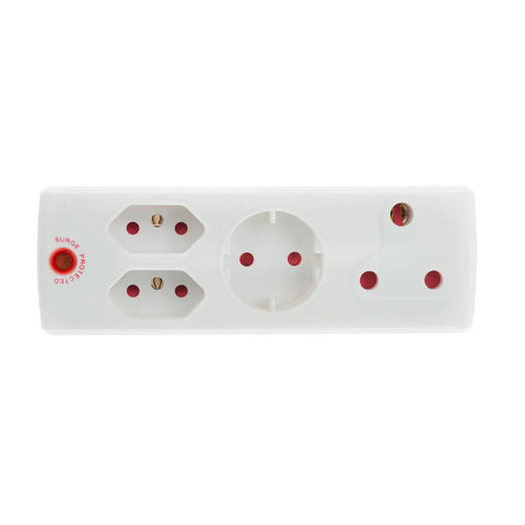 Multi socket surge adapter