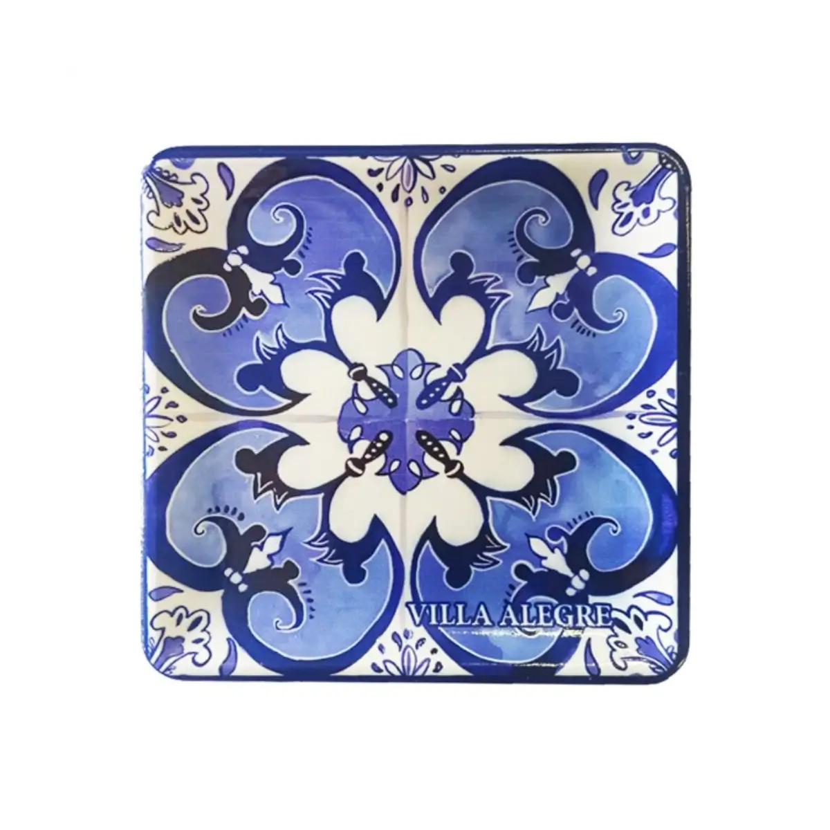 Decorative ceramic trinket plate