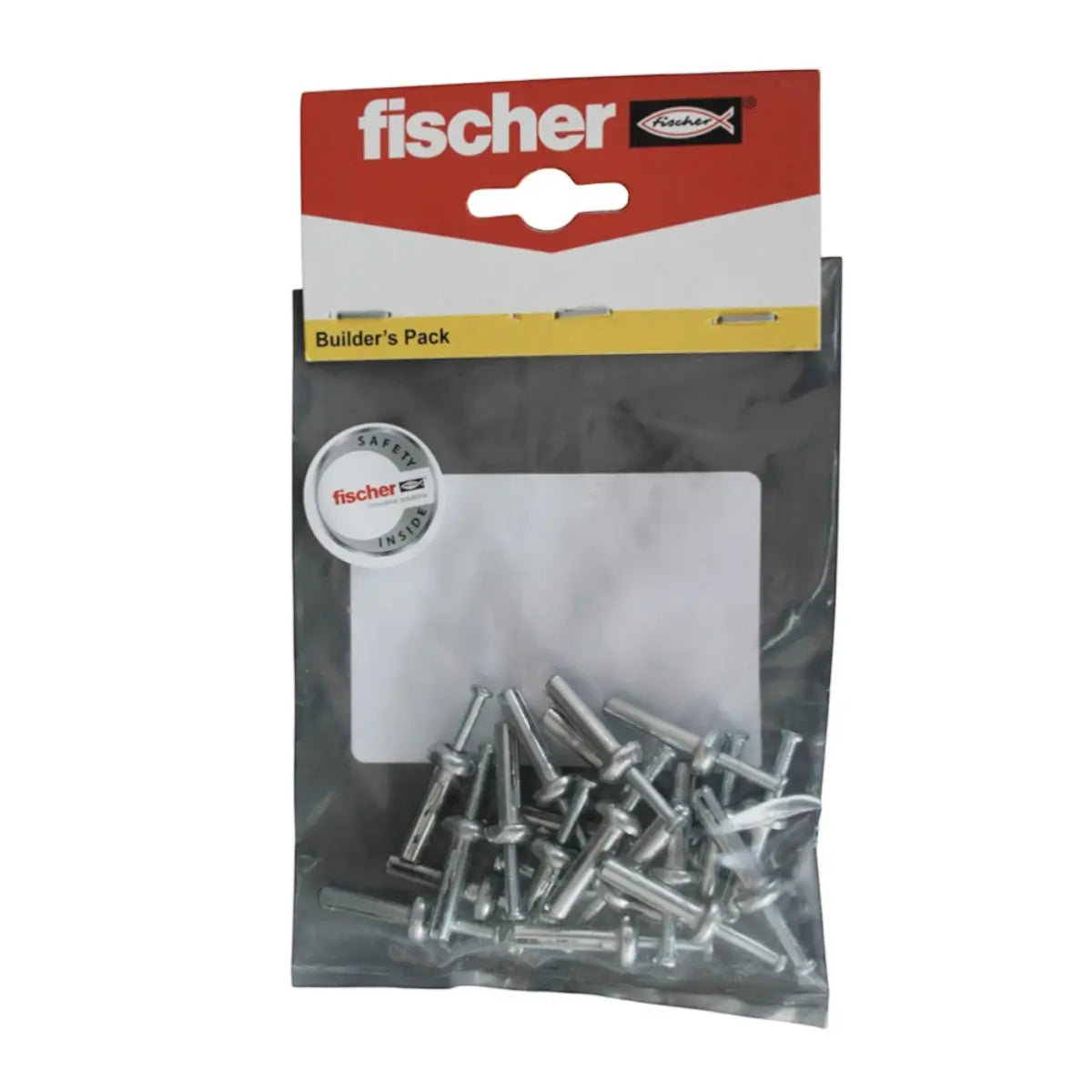 Zinc plated masonry nails pack