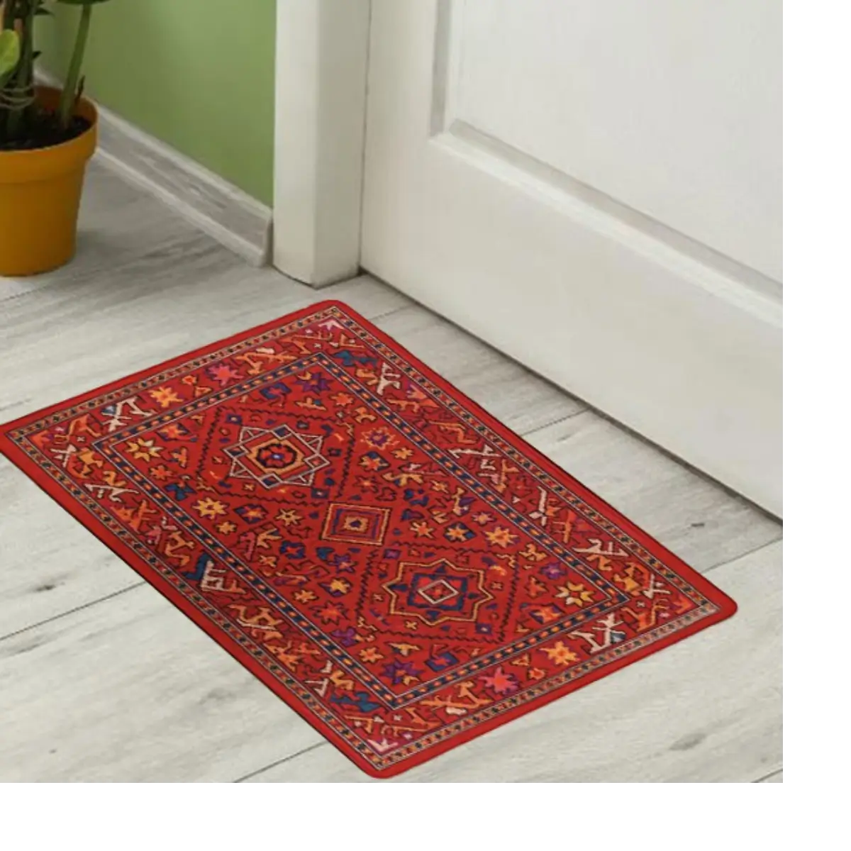 Ethnic pattern floor mat 50x80cm