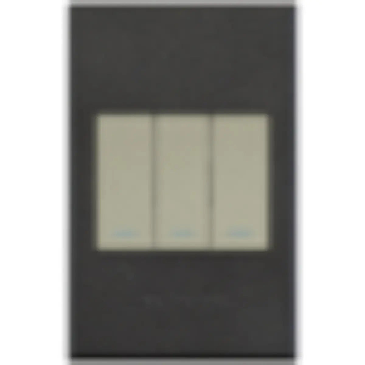 Three lever light switch