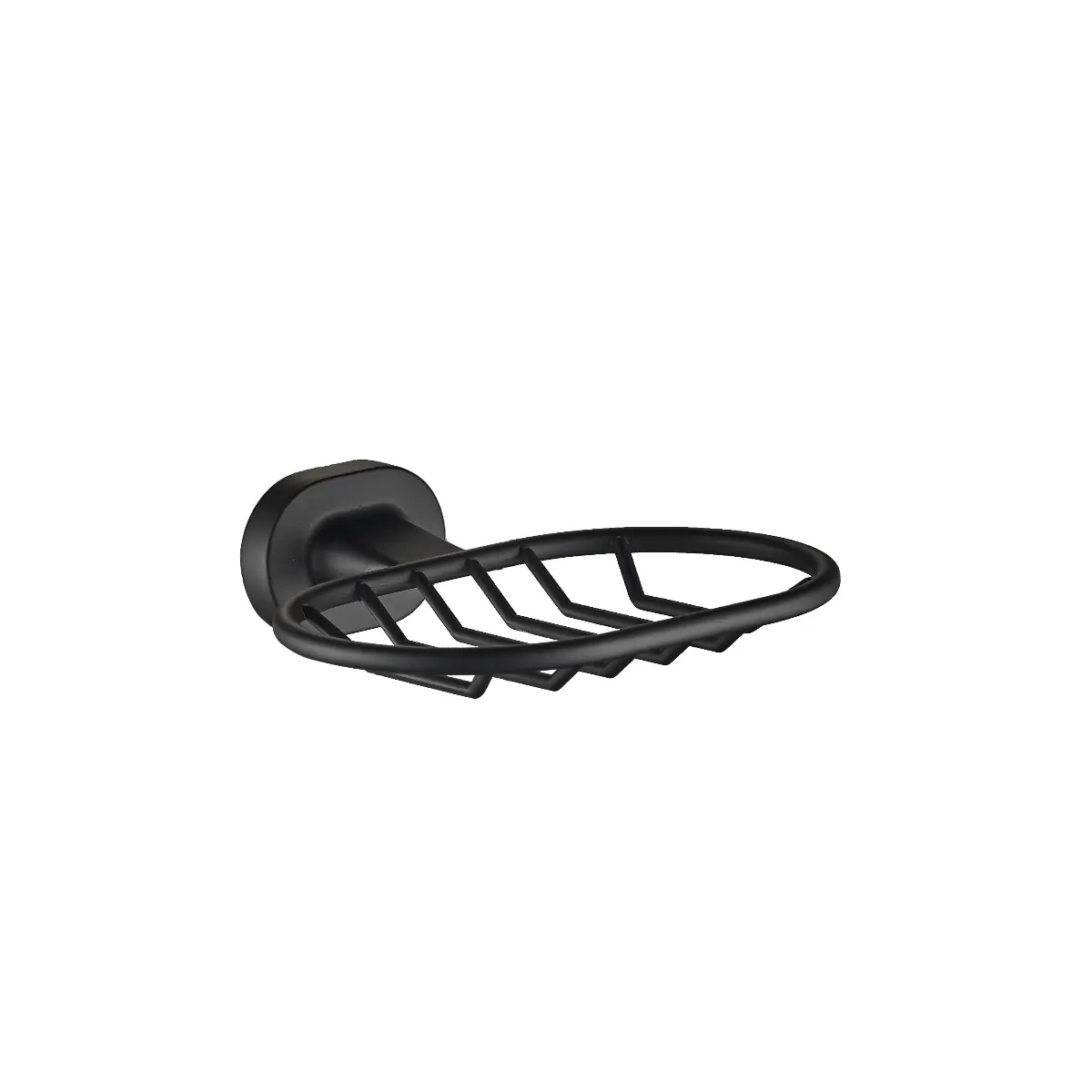 Black soap storage basket