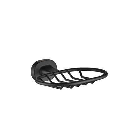 Black soap storage basket