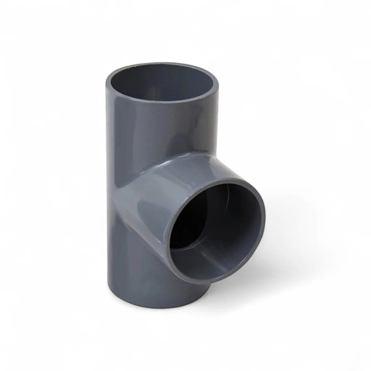Grey PVC T-Piece Fitting - 50mm
