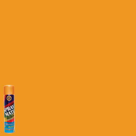 Tangerine spray paint can