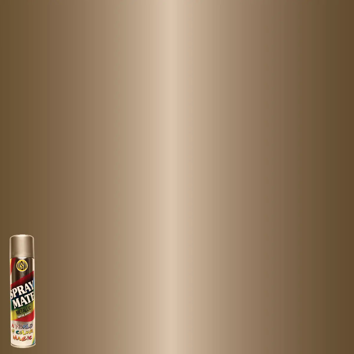 Mirror chrome effect spray paint