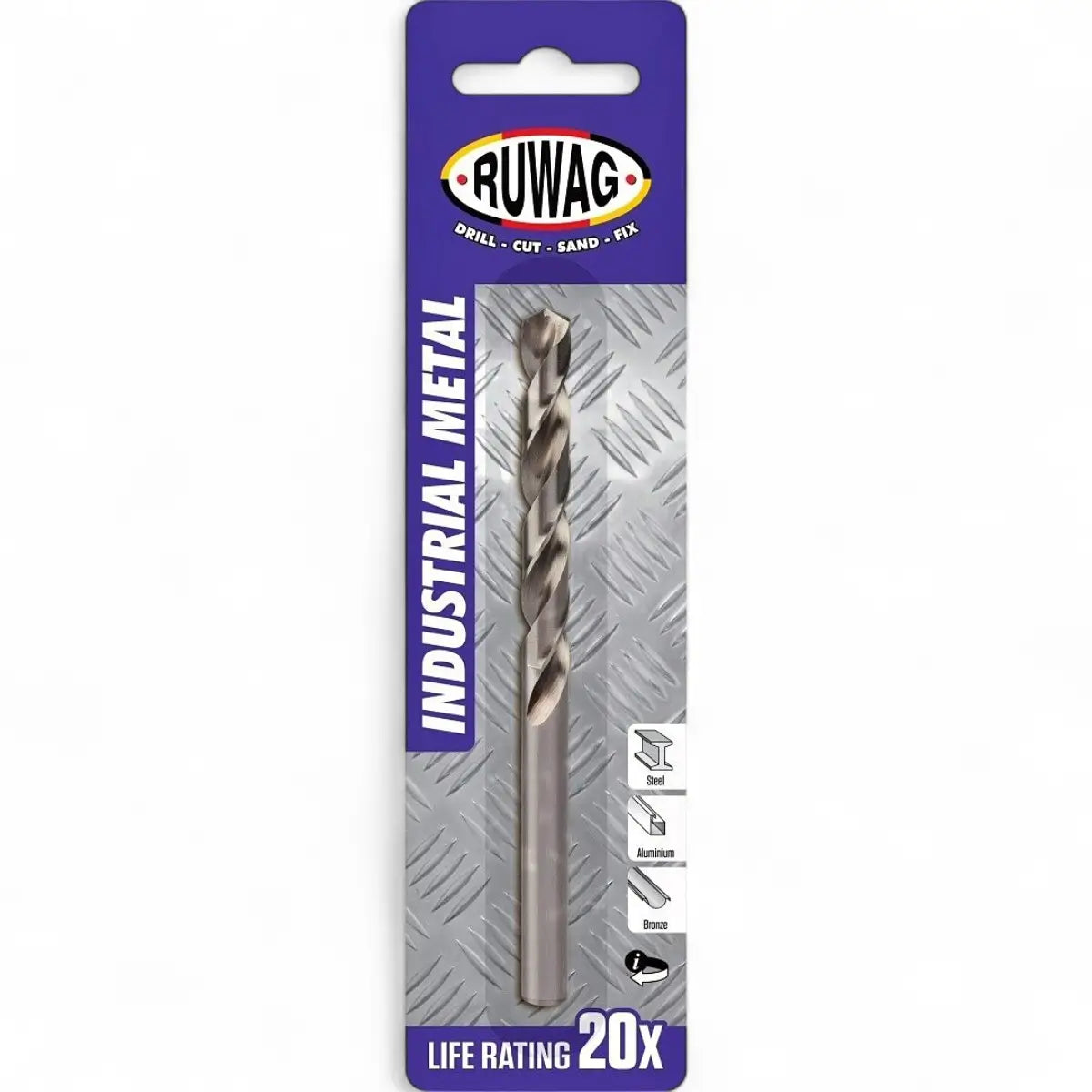 Industrial Metal Drill Bit (Carded)