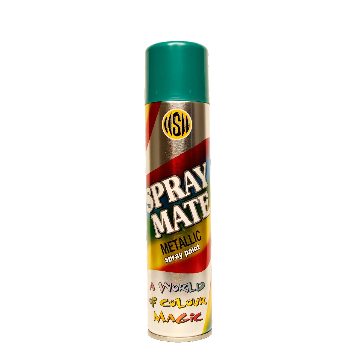 Green metallic spray paint