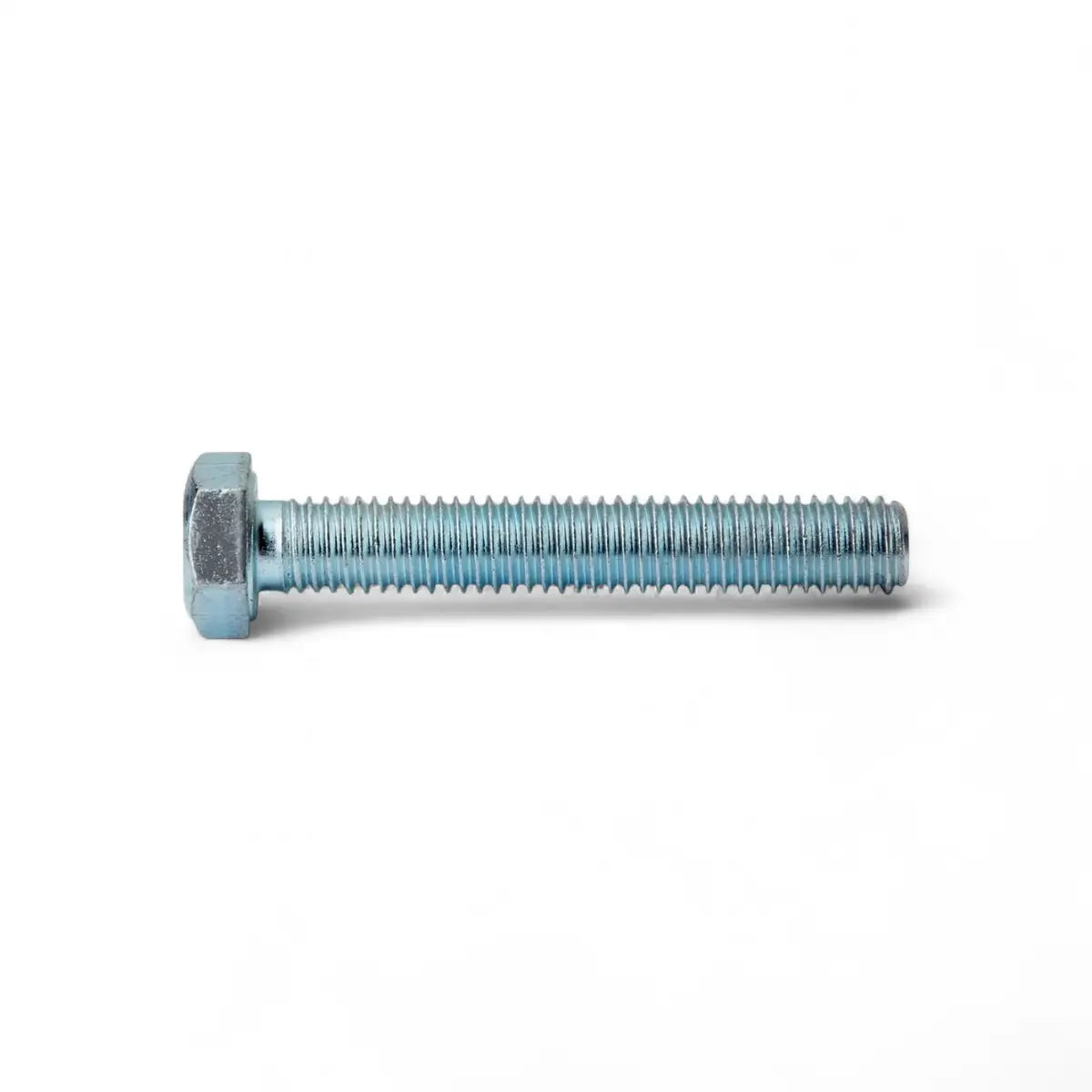 Zinc Plated Mild Steel Set Screw & Nut (50-Pack)