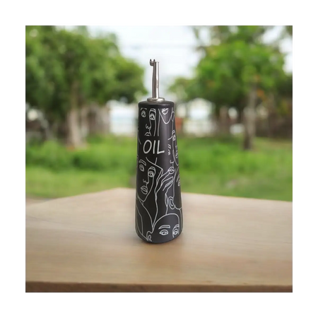 Ceramic olive oil dispenser