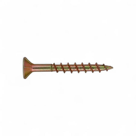 Yellow Passivated Chipboard Screw (100-Pack)