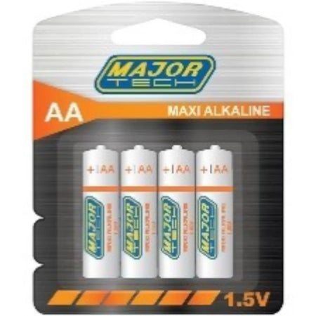 Majortech AA alkaline batteries pack