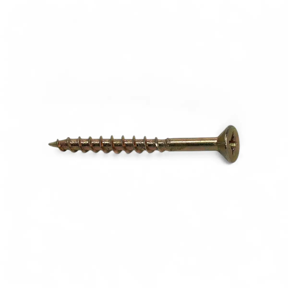 Yellow Passivated Chipboard Screw (400-Pack)