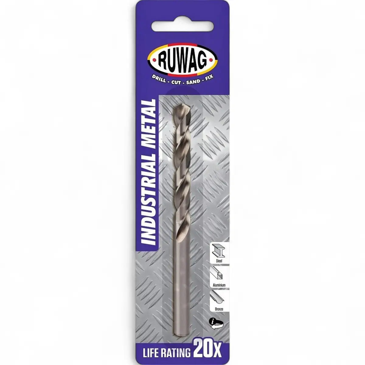 Industrial Metal Drill Bit (Carded)