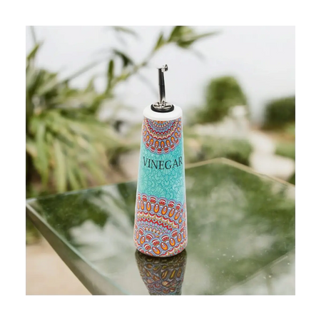 Ceramic vinegar bottle dispenser