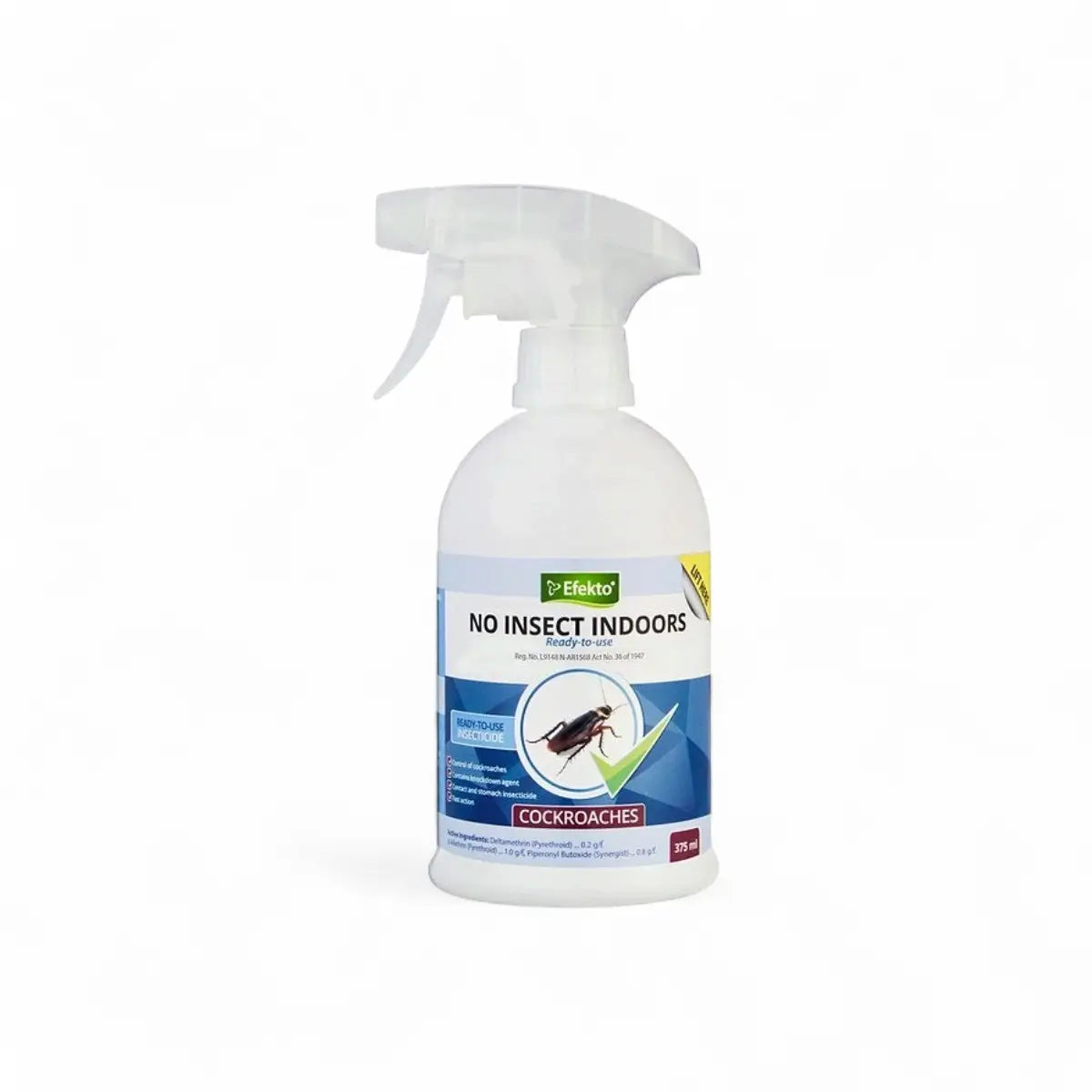 Agroserve No Insect Indoors Rtu Cockroaches 375 ml Insecticide