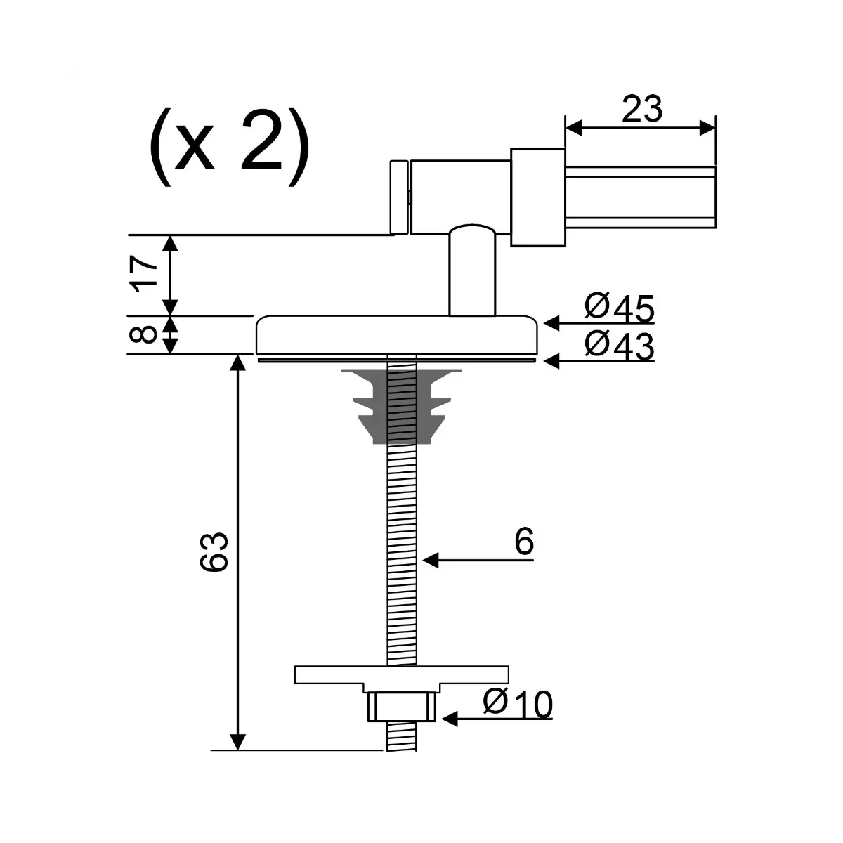 Soft close toilet seat hinges