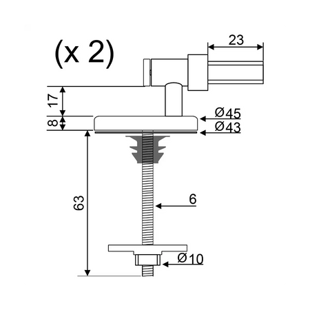 Soft close toilet seat hinges
