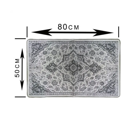 Ethnic pattern floor mat