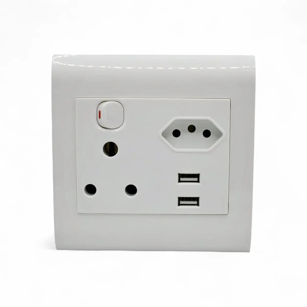 Lesco Single Switched Socket - 1X16Mma + 21X Iec + 2 Usb Switch Socket