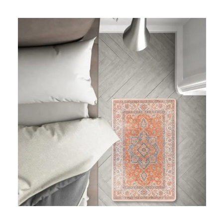 Ethnic patterned floor mat