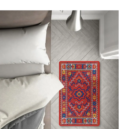 Ethnic pattern floor mat