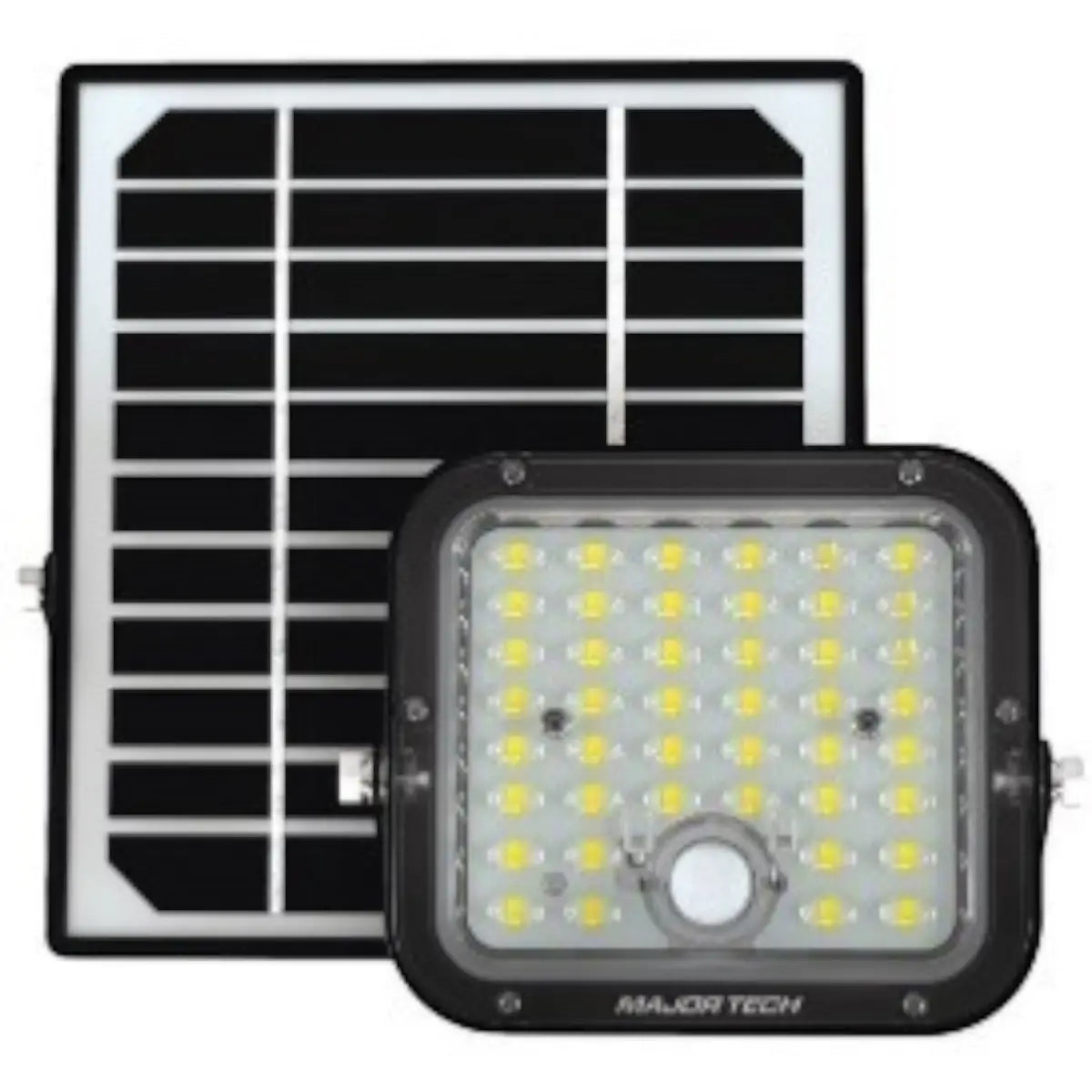 Solar floodlight with PIR sensor