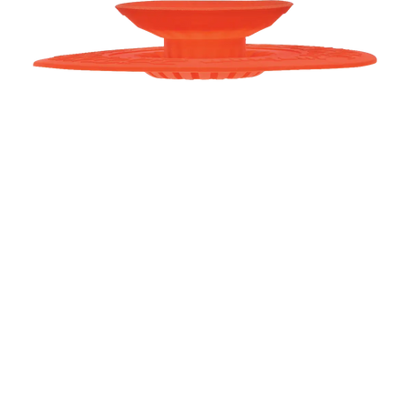 Red universal basin plug