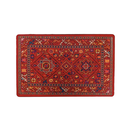 Ethnic pattern floor mat