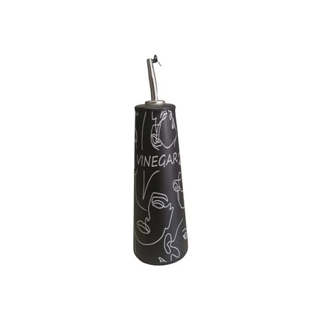 Ceramic vinegar dispenser bottle