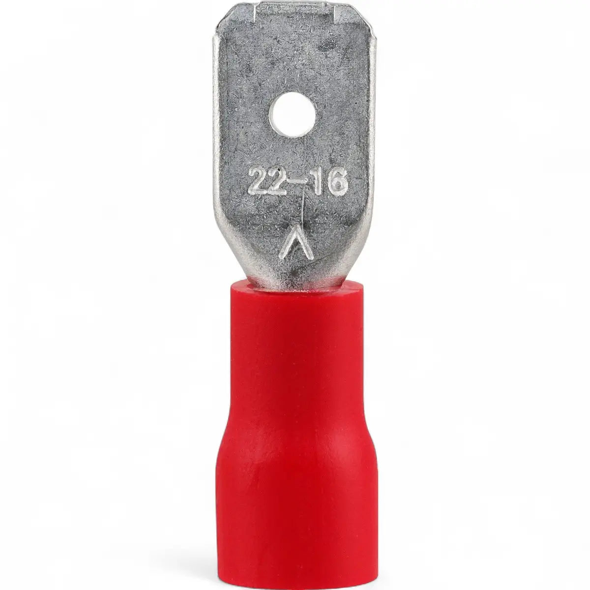 Pre-Insulated Male Disconnect Terminal - Red 4.8mm (8-Pack)
