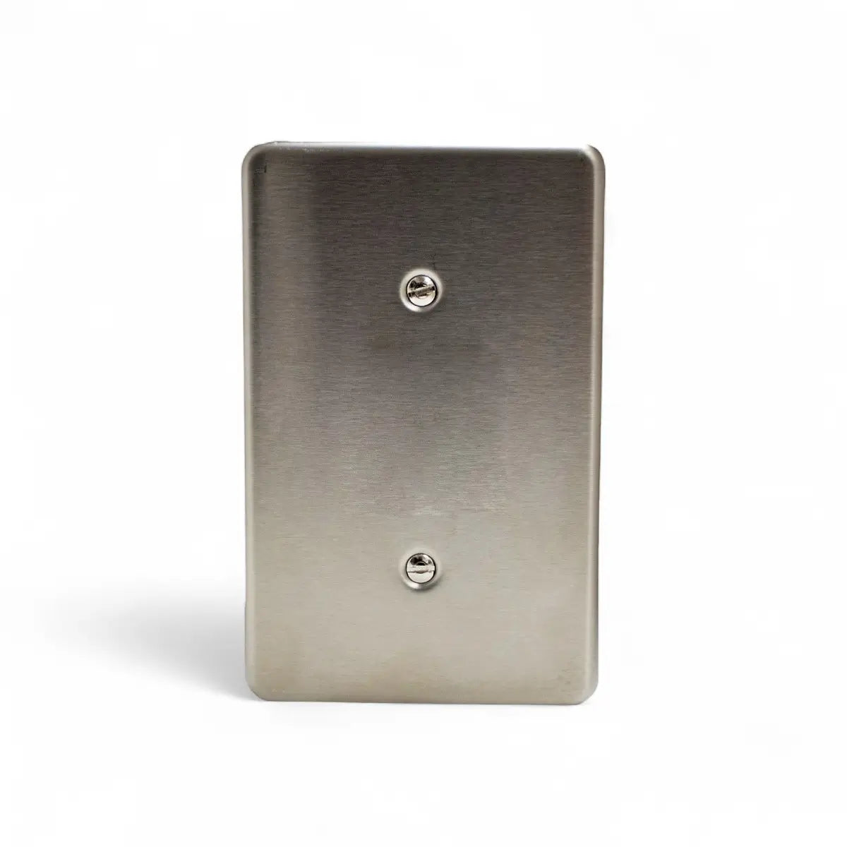 Lesco Blank Cover 100X50Mm S/Steel Blank Cover Plate