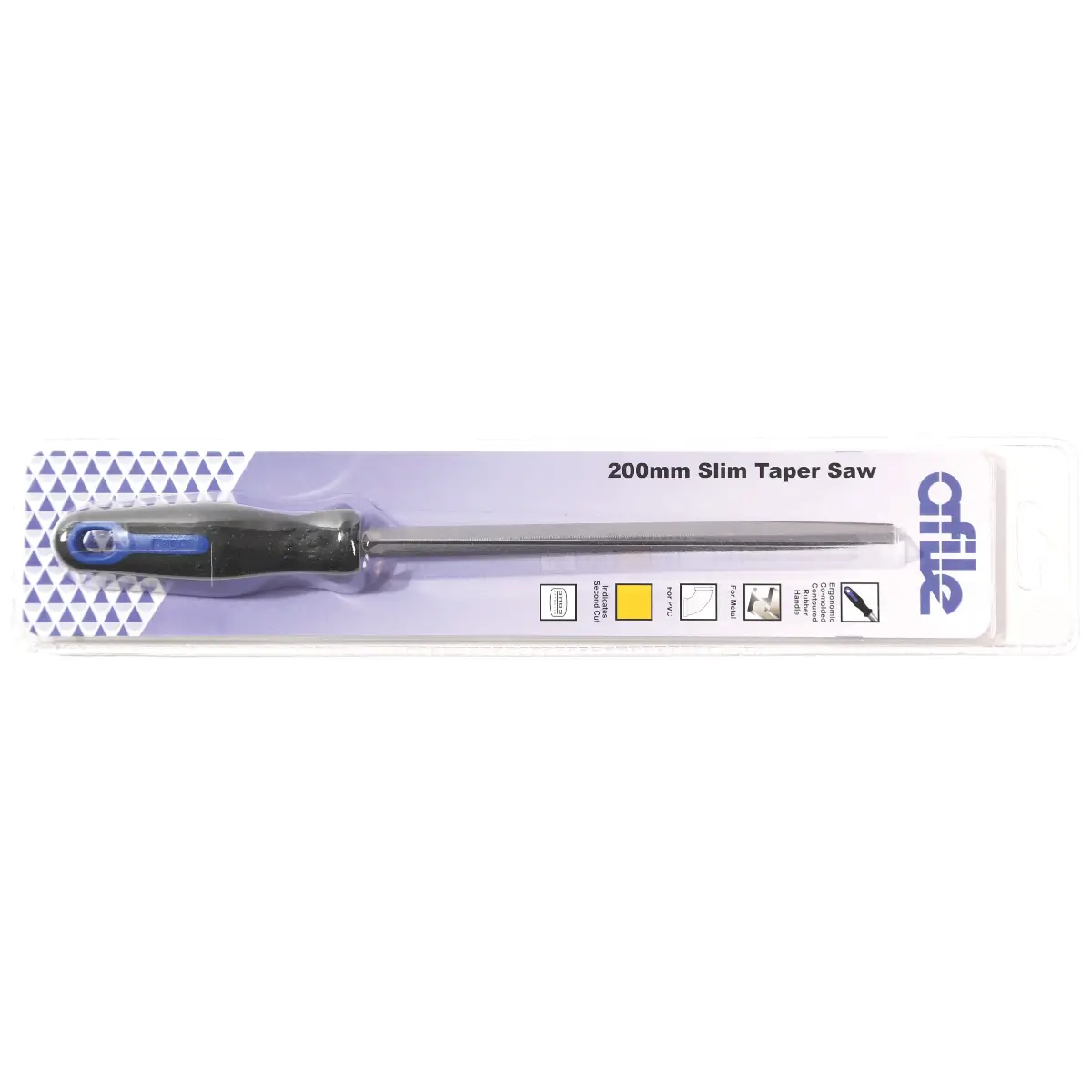 Slim taper hand file
