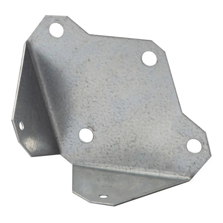 Galvanized light duty pole hanger