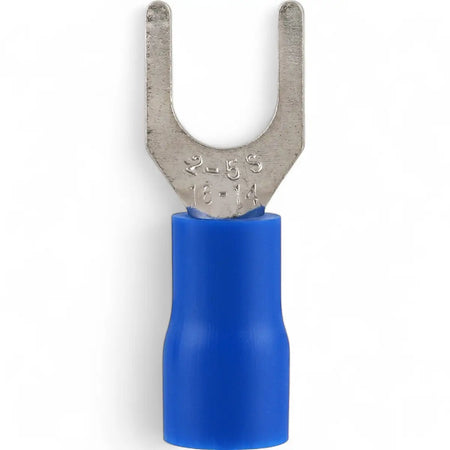 Pre-Insulated Spade Terminal - Blue (25-Pack)